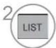 LG 22LD355 - ■ Paging through a programme list - 2