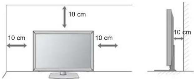 LG 22LD355 - DESKTOP PEDESTAL INSTALLATION - 1