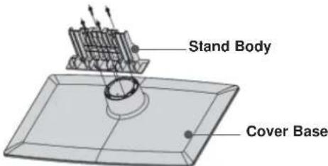 LG 22LD355 - STAND INSTALLATION - 2