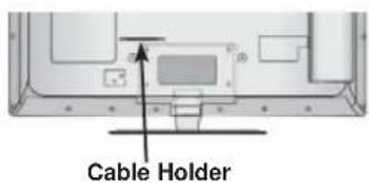 LG 22LD355 - BACK COVER FOR WIRE ARRANGEMENT - 2
