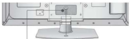 LG 22LD355 - ATTACHING THE TV TO A DESK (Only 32LE3\*\*\*, 32LE4\*\*\*, 32LE5\*\*\*) - 1