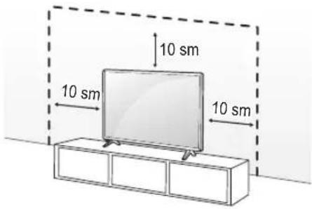 LG 55UP76006LC - Stol ustiga o'rnatish - 1