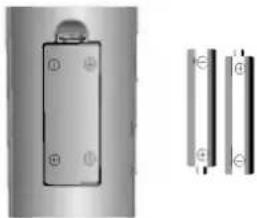 LG RT-45NZ80RB - Установка батареек в ПДУ - 1