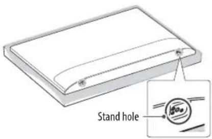 Stand hole