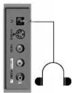 LG RT-29FE61RX - Гнездо для наушников (не во всех моделях) - 5