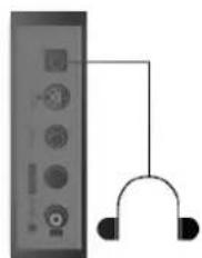 LG RT-25FB75VQ - Гнездо для наушников (не во всех моделях) - 5