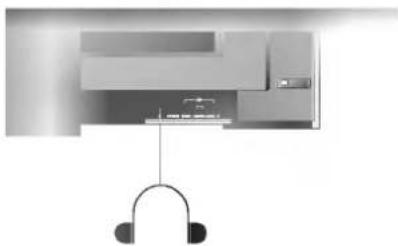 LG RT-25FB75VQ - Гнездо для наушников (не во всех моделях) - 4