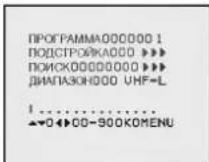 LG CF-21B80 - Ручная предварительная установка телевизионных каналов - 1