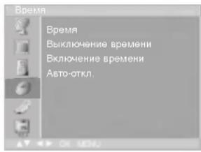 LG RZ-20LA66K - Меню времени - 1