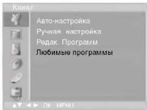 LG RZ-20LA66K - Настройка на телевизионные станции - 1