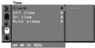 LG 21FX6RB - Установите часы - 1