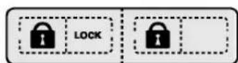 LG GR-B197GTG - Lock - 5
