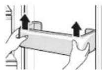 LG GC-X247CQAV - Removing the Fridge/Freezer Door Basket - 1