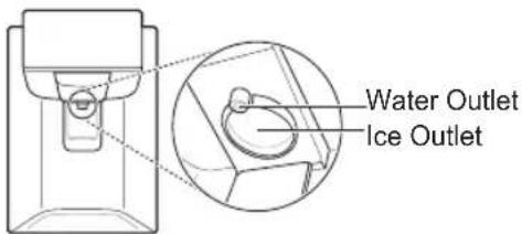 LG GC-X247CQAV - Cleaning the Water and Ice Outlet - 1