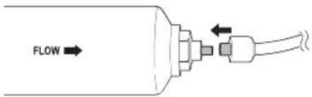 LG GC-X247CQAV - Connecting to the Water Filter - 1