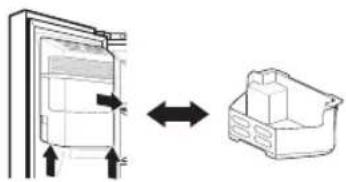 LG GC-X247CQAV - Removing the Ice Bin\* - 1