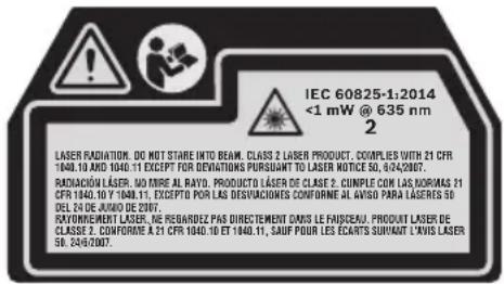 BOSCH GRL4000-80CH - WARNING - 1