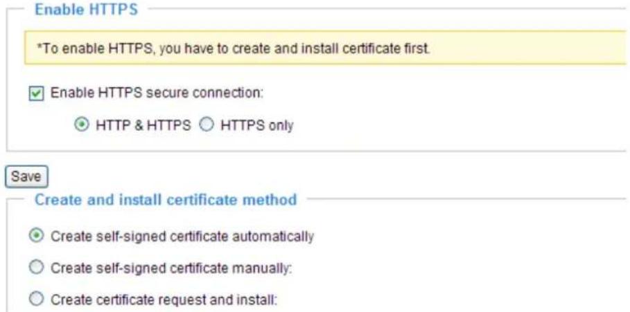 Vivotek IP8331 - Enable HTTPS - 1