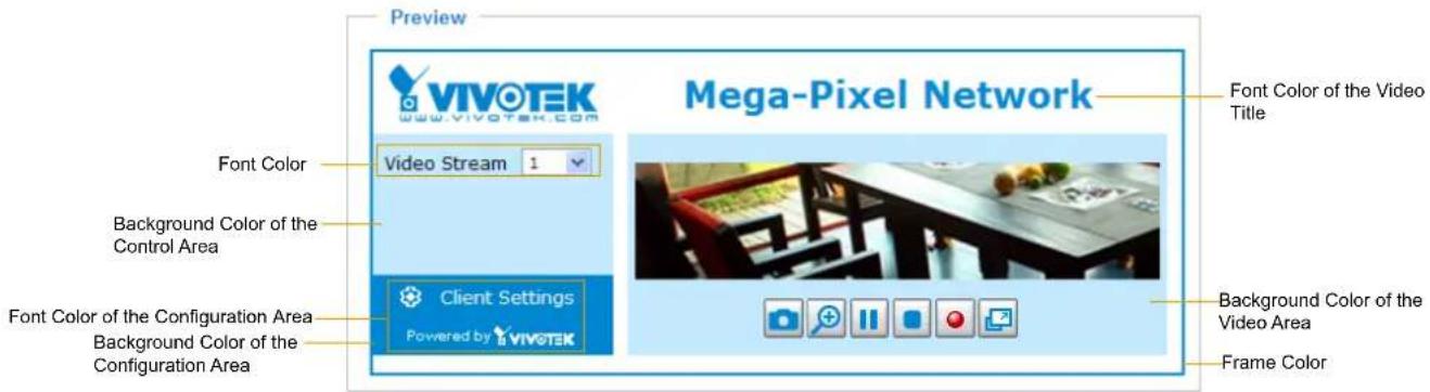Vivotek IP8331 - Theme Options - 2