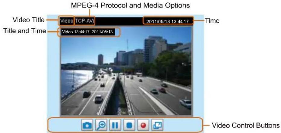 Vivotek IP8331 - Live Video Window - 1