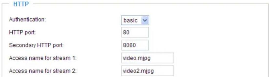 Vivotek IP8331 - HTTP Advanced Mode - 1