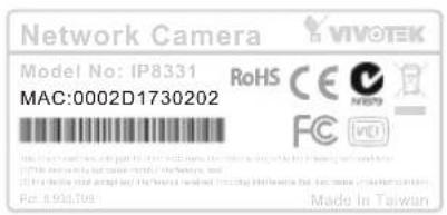 Vivotek IP8331 - Software Installation - 3