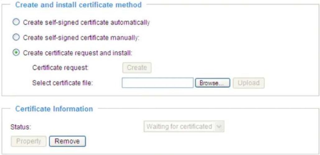 Vivotek IP8331 - Certificate Request (PEM format) - 1