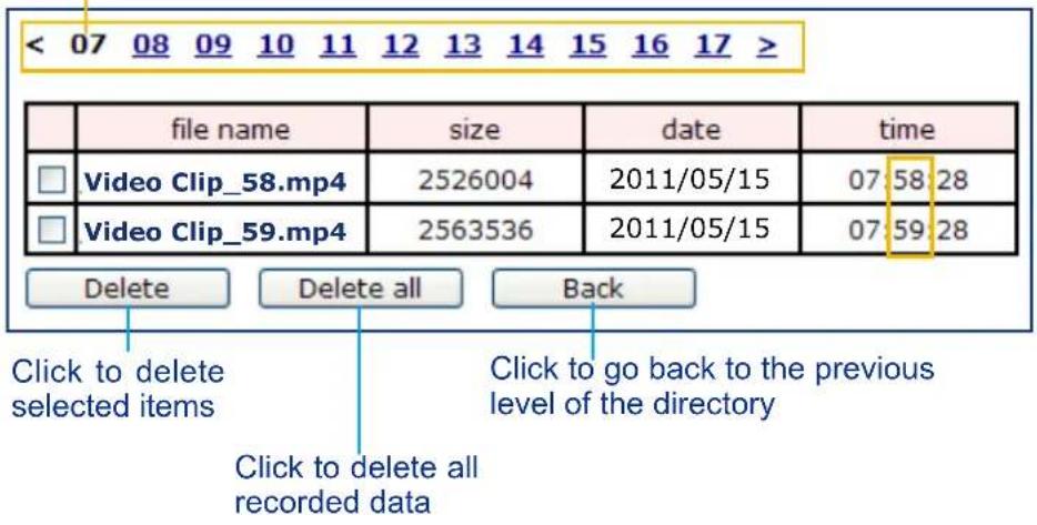 Vivotek IP8331 - The format is: HH (24r) - 1