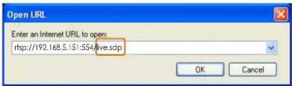 Vivotek IP8331 - Using RTSP Players - 3