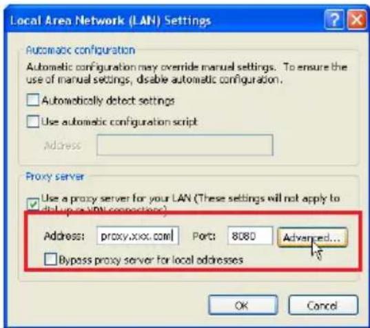 Christie L2K1500 - - Not using proxy server - 1