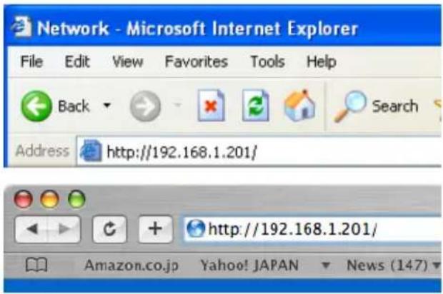 Christie L2K1500 - [1] Enter the IP address - 1