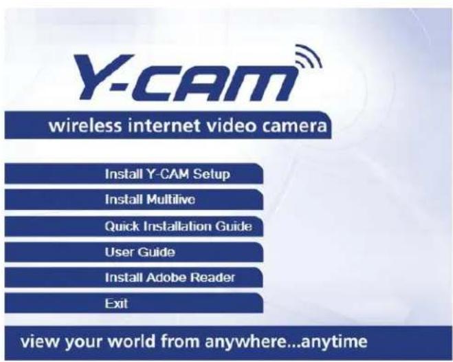 Y-cam Bullet YCBLB3 - Y-cam Soware Installaon for Windows - 1