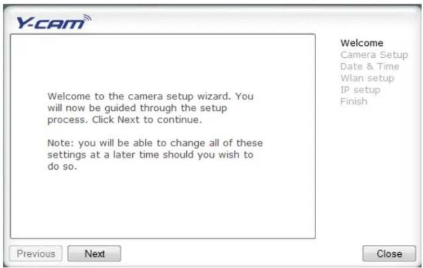Y-cam Bullet YCBLB3 - Quick Setup with the Wizard - 2