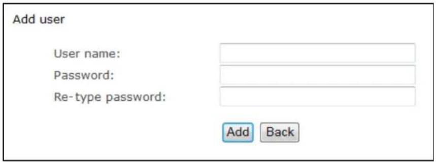 Y-cam Bullet YCBLB3 - User Management - 2