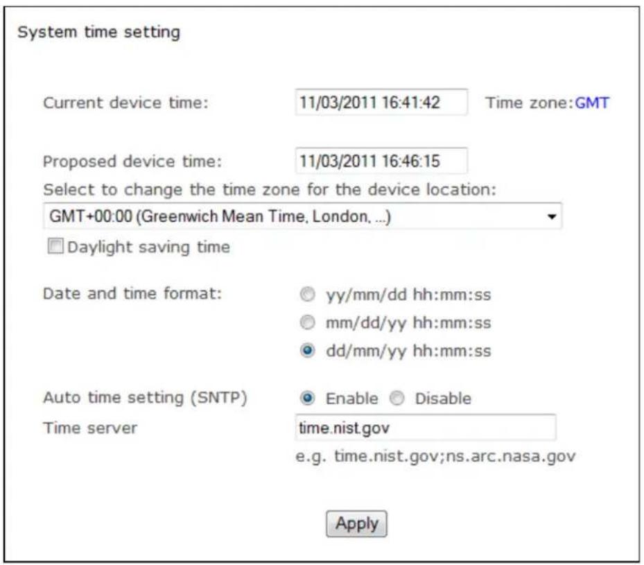 Y-cam Bullet YCBLB3 - Date &amp; Time - 1