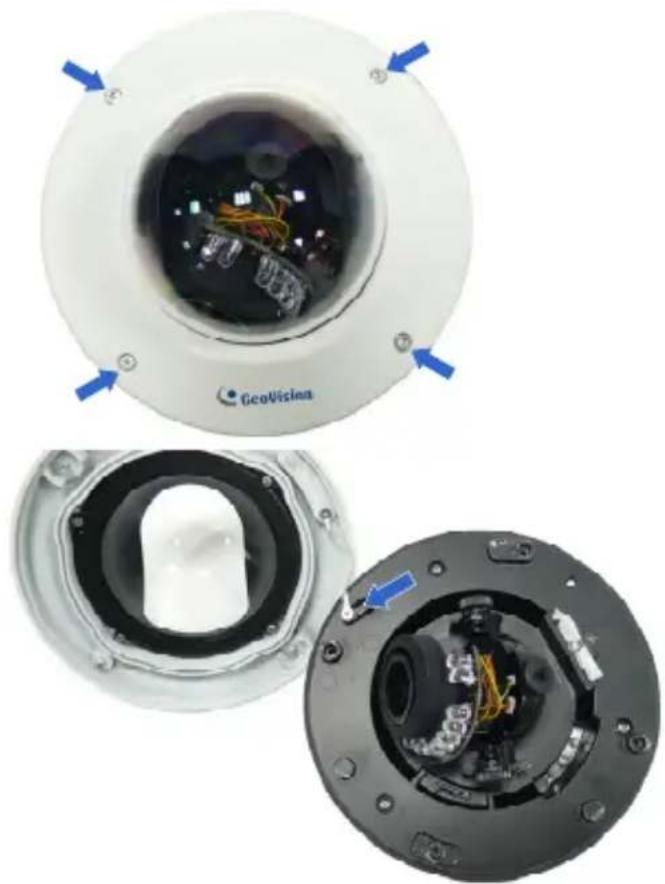 Geovision GV-VD1530 - Hard-Ceiling Mount - 2