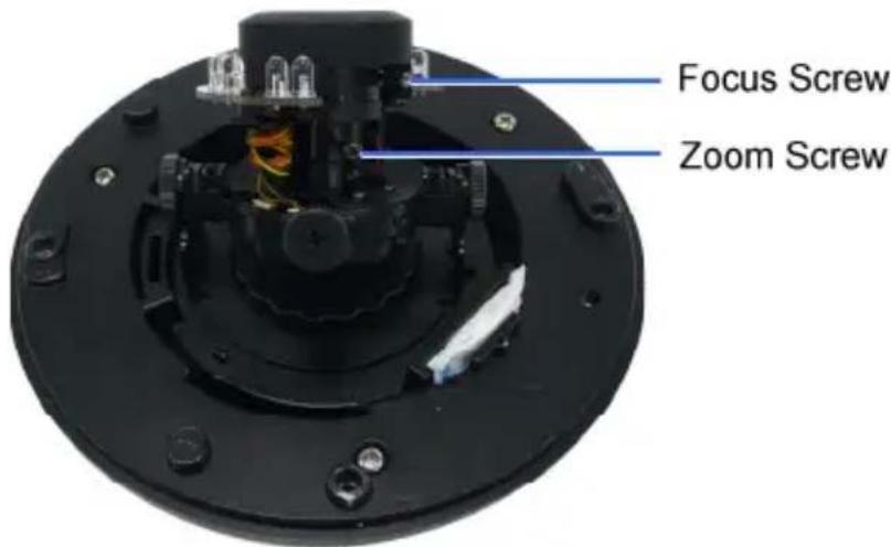 Geovision GV-VD1530 - Note for Adjusting Focus and Zoom - 1
