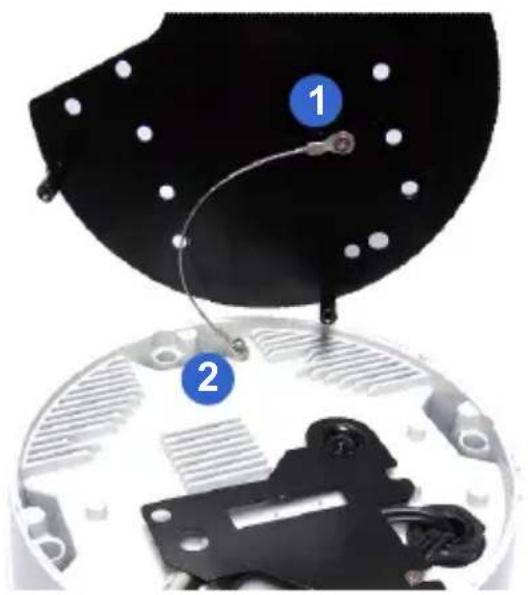 Geovision GV-VD1530 - Secure the camera to the ceiling. - 1