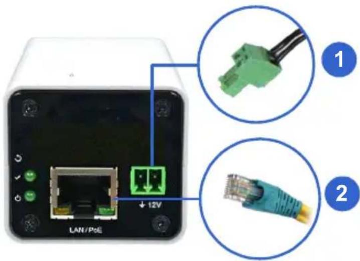 Geovision GV-EBX1100 - Connecting the Camera - 1