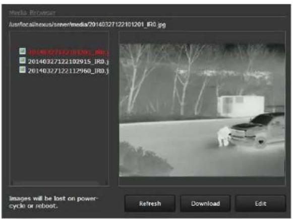 FLIR FC-348 - Files Menu - 4