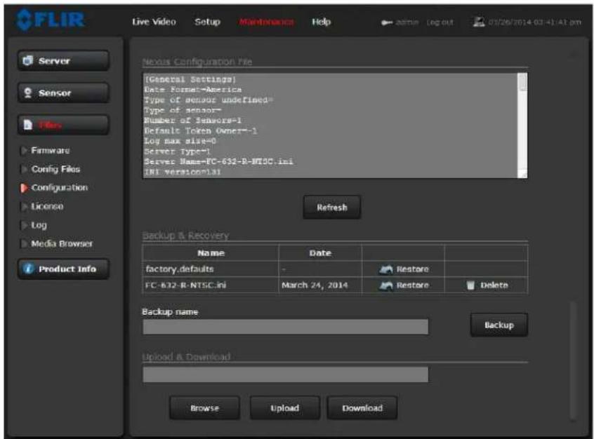 FLIR FC-348 - Files Menu - 2