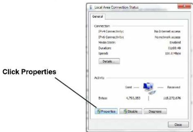 FLIR FC-348 - Setting the IP address on a Windows PC - 2