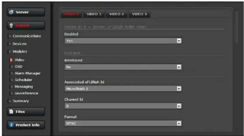 FLIR FC-348 - Modules Menu - 1