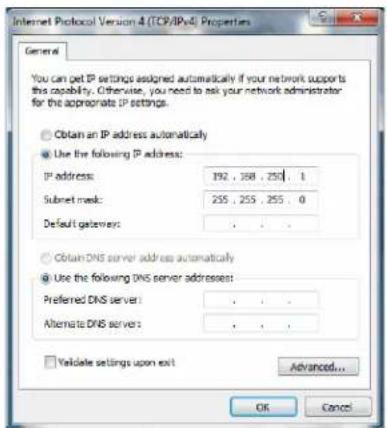FLIR FC-348 - Setting the IP address on a Windows PC - 4