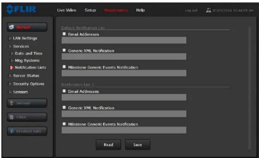 FLIR FC-348 - Services Menu - 4