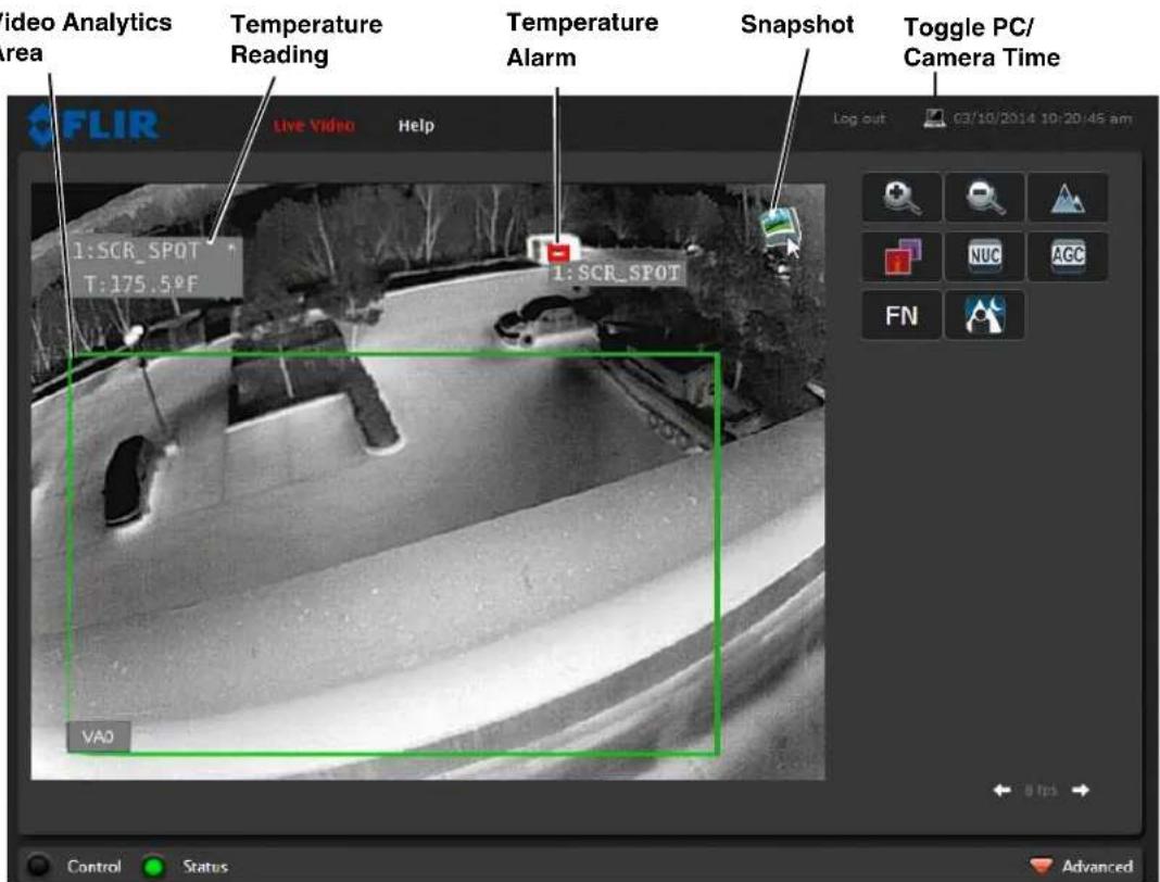 FLIR FC-348 - Live Video Page - 1
