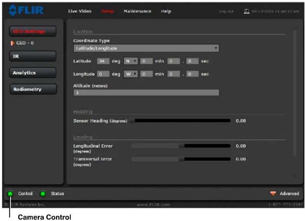 FLIR FC-348 - Setup Menu - 1