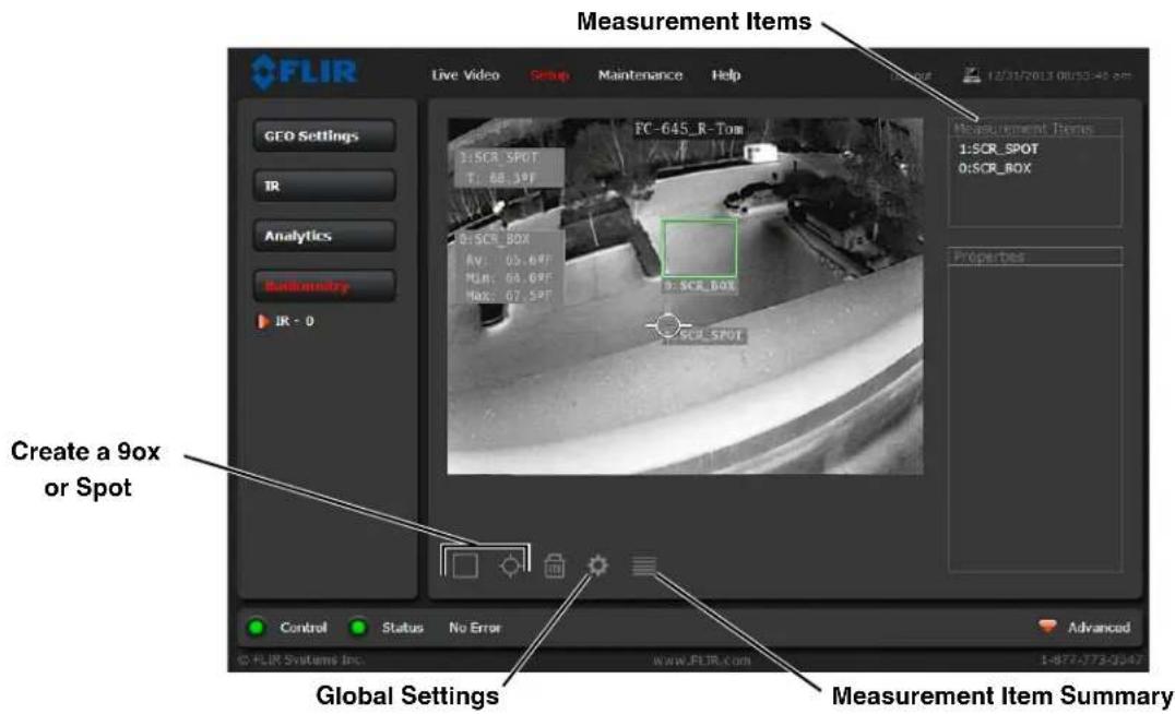 FLIR FC-348 - Radiometry Page - 1