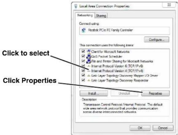 FLIR FC-348 - Setting the IP address on a Windows PC - 3