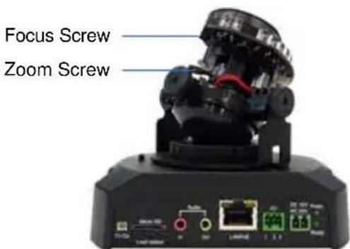 Geovision GV-VD3430 - Note for Adjusting Focus and Zoom - 1